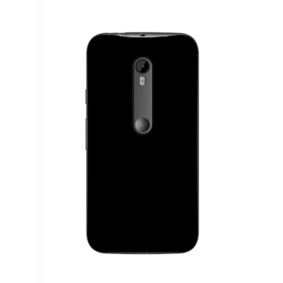 Back Panel Cover for Motorola Moto G Turbo Virat Kohli Edition - Black