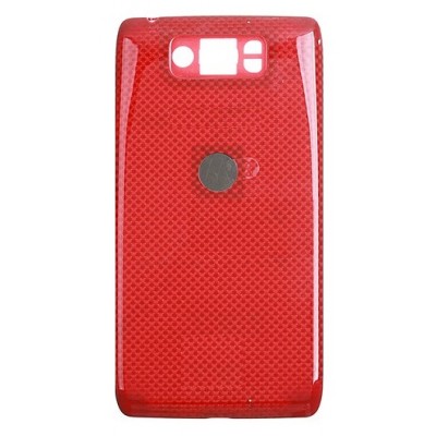 Back Panel Cover For Motorola Droid Ultra Red - Maxbhi Com