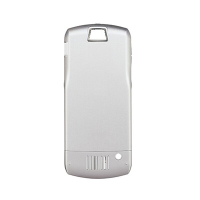Back Panel Cover For Motorola L7 Silver - Maxbhi.com
