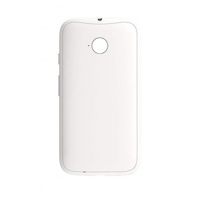 Back Panel Cover For Motorola Moto E Dual Sim 2nd Gen White - Maxbhi Com