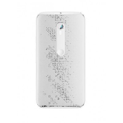 Back Panel Cover For Motorola Moto G Turbo Edition White - Maxbhi.com