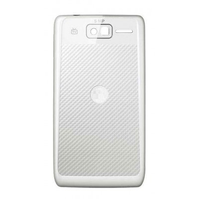 Back Panel Cover For Motorola Razr D1 White - Maxbhi Com