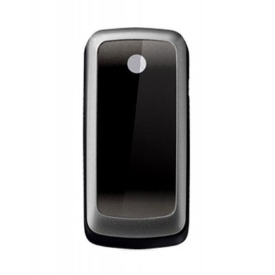 Back Panel Cover For Motorola Wx295 Black - Maxbhi.com