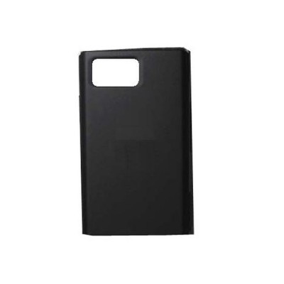 Back Panel Cover For Motorola Zn200 Black - Maxbhi.com