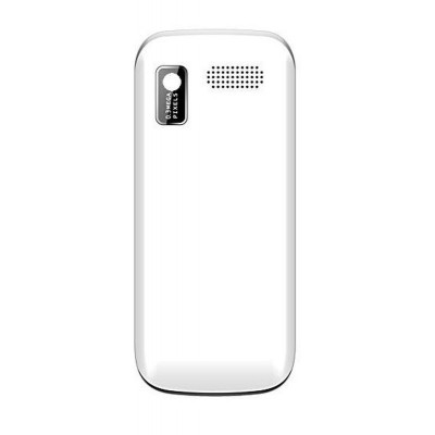 Back Panel Cover For Mtech V4 White - Maxbhi.com