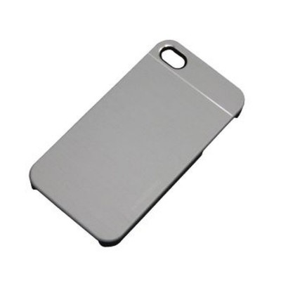 Back Case for Apple iPhone 4 Silver