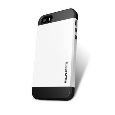 Back Case for Apple iPhone 4s Black with White