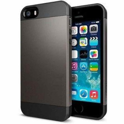 Back Case for Apple iPhone 5 Gunmetal