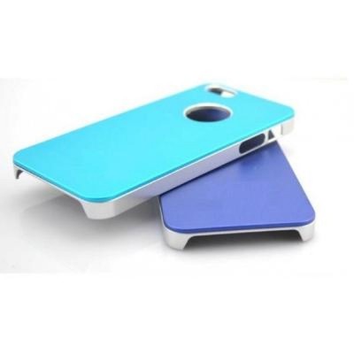 Back Case for Apple iPhone 5 Metal Teal