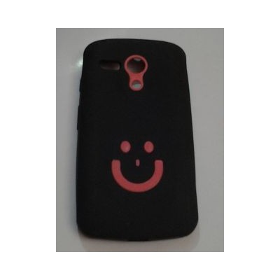 Back Case for Motorola Moto G (2014) Black with Red