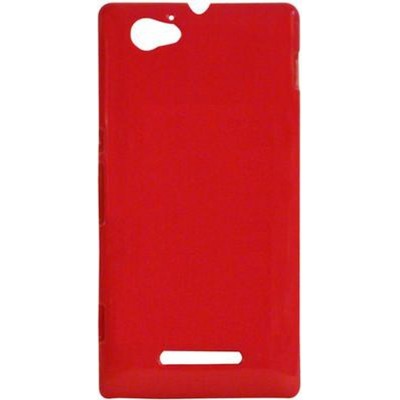 Back Case for Sony Xperia M C1905 Red