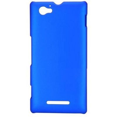 Back Case For Sony Ericsson Xperia M C1904 Blue - Maxbhi.com