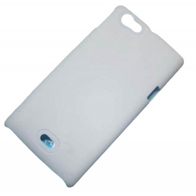 Back Case For Sony Ericsson Xperia Miro St23i White - Maxbhi Com