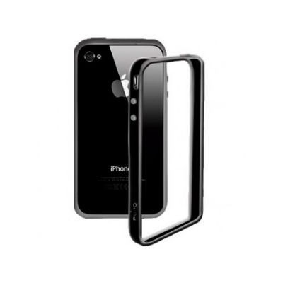 Bumper Case for Apple iPhone 4 Black