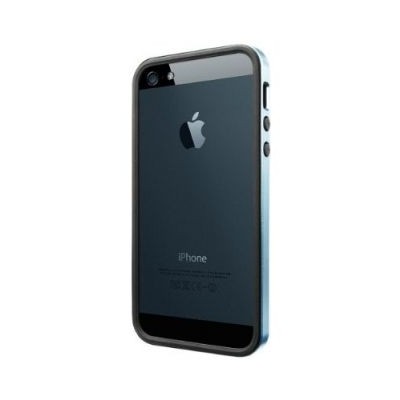 Bumper Case for Apple iPhone 5 Metallic Blue
