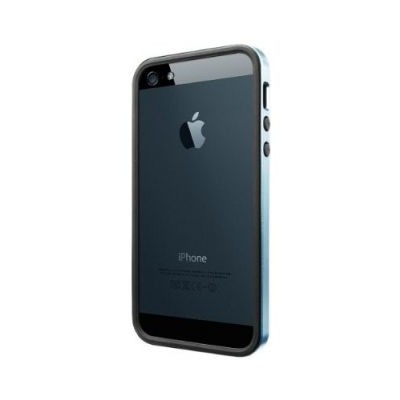 Bumper Case for Apple iPhone 5s Metallic Blue