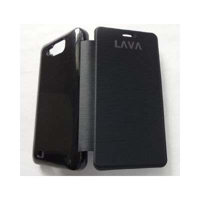 Flip Cover for Lava Iris 405 Black