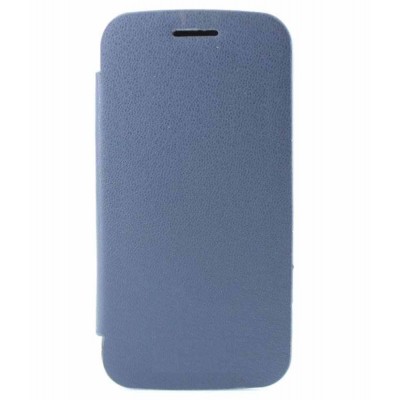 Flip Cover for Micromax A110 Canvas 2 Navy Blue