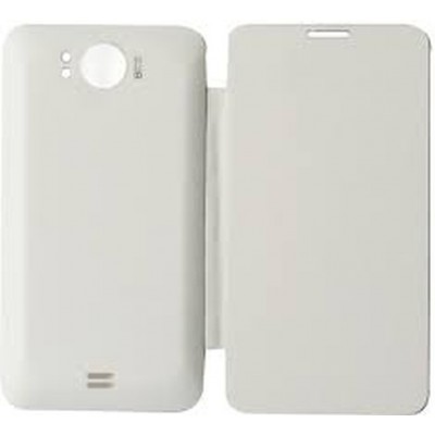 Flip Cover for Micromax A111 Canvas Doodle White