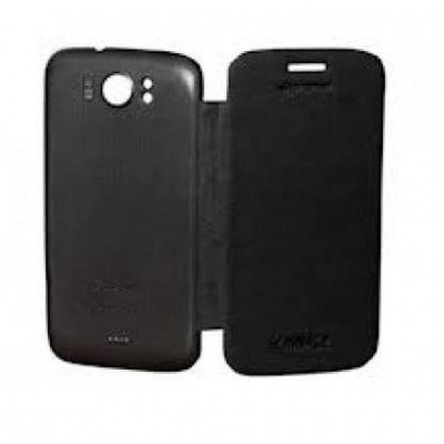 Flip Cover for Micromax A116 Canvas HD Black