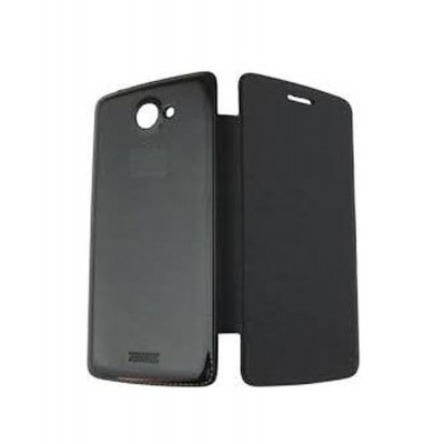 Flip Cover for Micromax A121 Canvas Elanza 2 Black