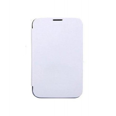 Flip Cover for Micromax Bolt A35 White