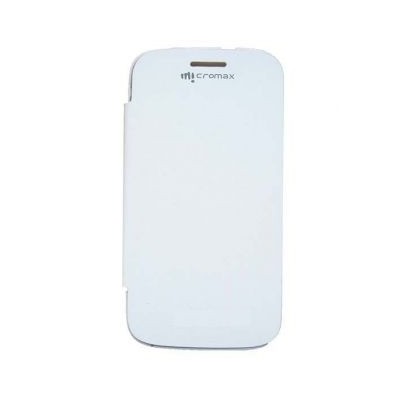 Flip Cover for Micromax Bolt A40 White