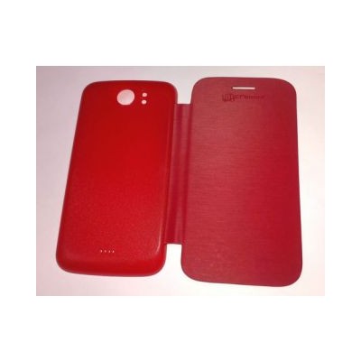 Flip Cover for Micromax A110 Canvas 2 Red