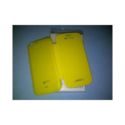 Flip Cover for Micromax Canvas 4 A210 Yellow