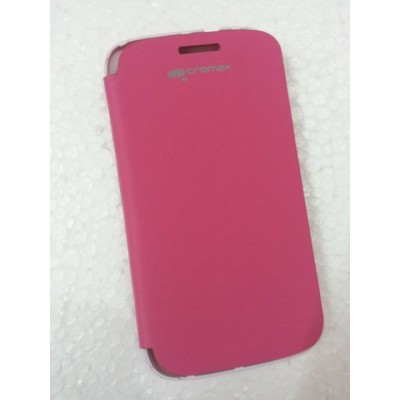 Flip Cover for Micromax A116 Canvas HD Pink