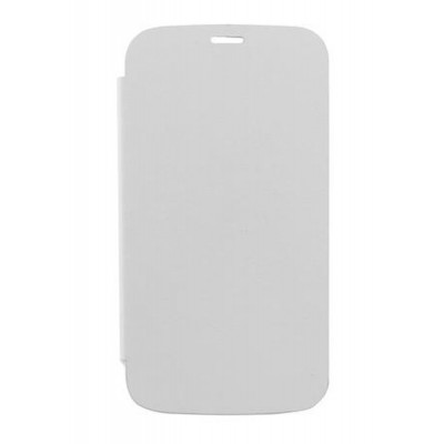Flip Cover for Micromax Canvas Turbo White