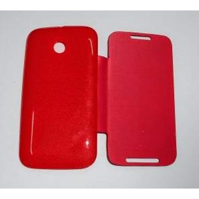Flip Cover for Motorola Moto E Dual SIM XT1022 Red