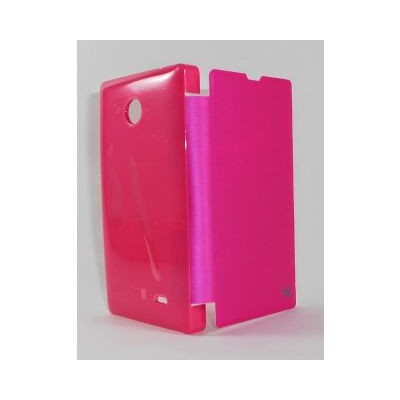 Flip Cover for Nokia X Dual SIM RM-980 Pink