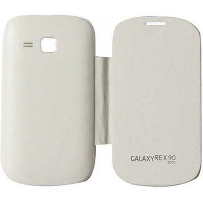 Flip Cover for Samsung Rex 90 S5292 White
