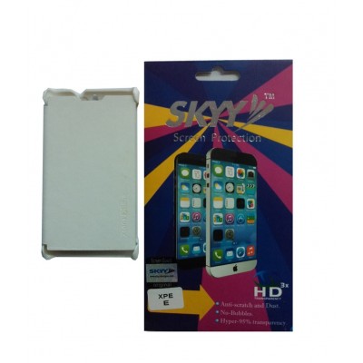 Flip Cover for Sony Ericsson Xperia E Dual C1605 White