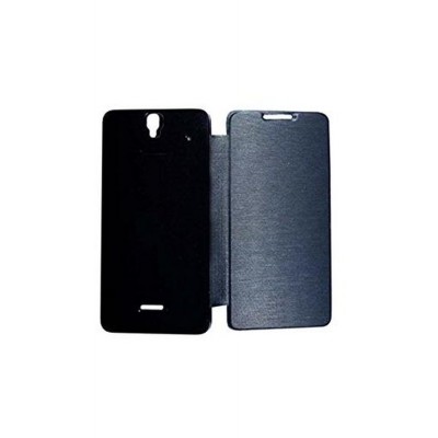 Flip Cover For Micromax A190 Canvas Hd Plus Black By - Maxbhi.com