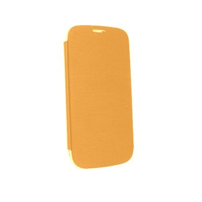 Flip Cover For Samsung Galaxy Core Duos I8262 Yellow - Maxbhi Com