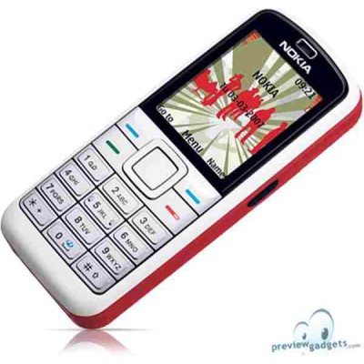 Back Panel Cover for Nokia 5100 - White
