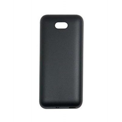Back Panel Cover For Nokia 207 Black - Maxbhi.com
