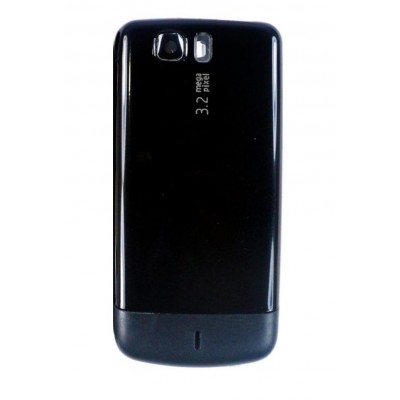 Back Panel Cover For Nokia 6600 Slide Black - Maxbhi.com