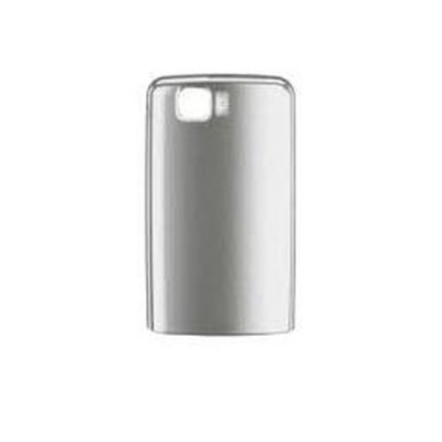 Back Panel Cover For Nokia 6600i Slide Silver - Maxbhi.com
