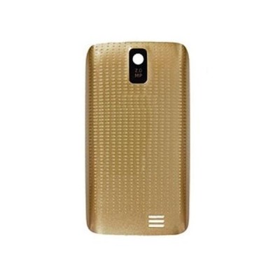 Back Panel Cover For Nokia Asha 308 Dual Sim Gold Light - Maxbhi.com