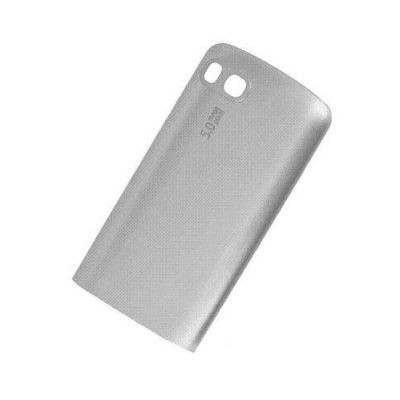 Back Panel Cover For Nokia C301 64 Mb Ram Silver - Maxbhi.com