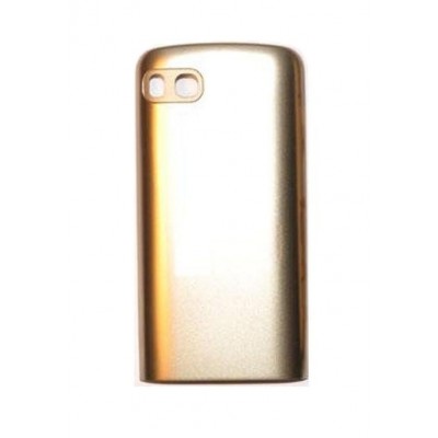 Back Panel Cover For Nokia C301 Gold Edition Gold - Maxbhi.com