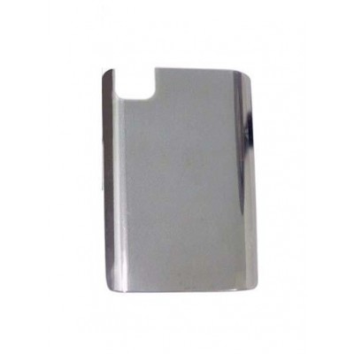Back Panel Cover For Nokia E75 Silver Black - Maxbhi.com