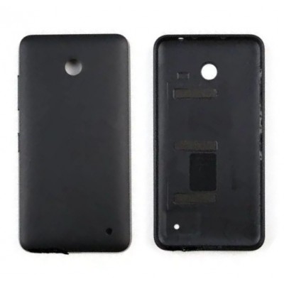Back Panel Cover For Nokia Lumia 638 Black - Maxbhi Com