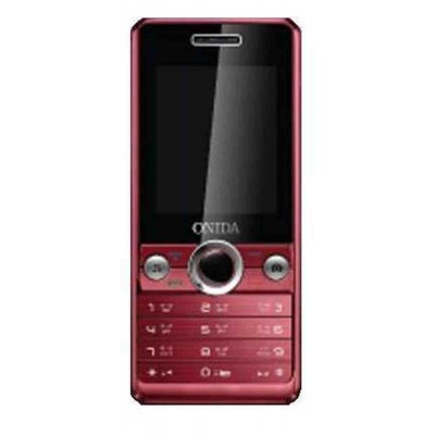 Back Panel Cover for Onida G565 - Red & Black