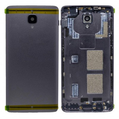 Back Panel Cover For Oneplus 3 Black - Maxbhi Com
