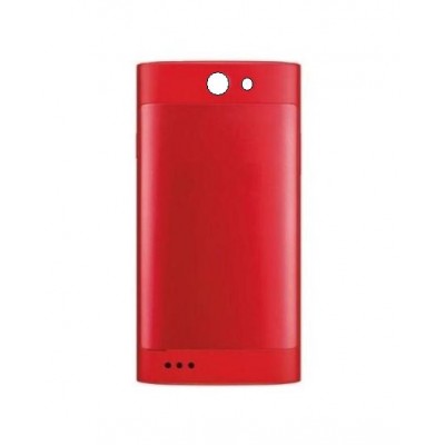 Back Panel Cover For Philips S309 Red - Maxbhi Com