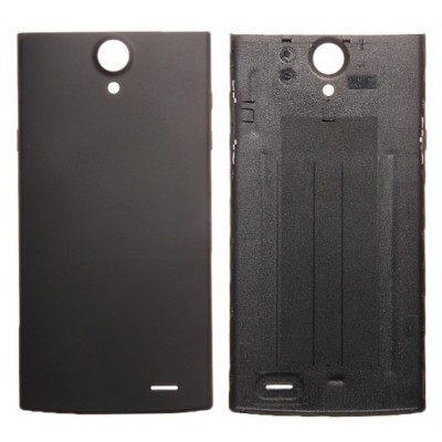 Back Panel Cover For Philips S398 Black - Maxbhi Com